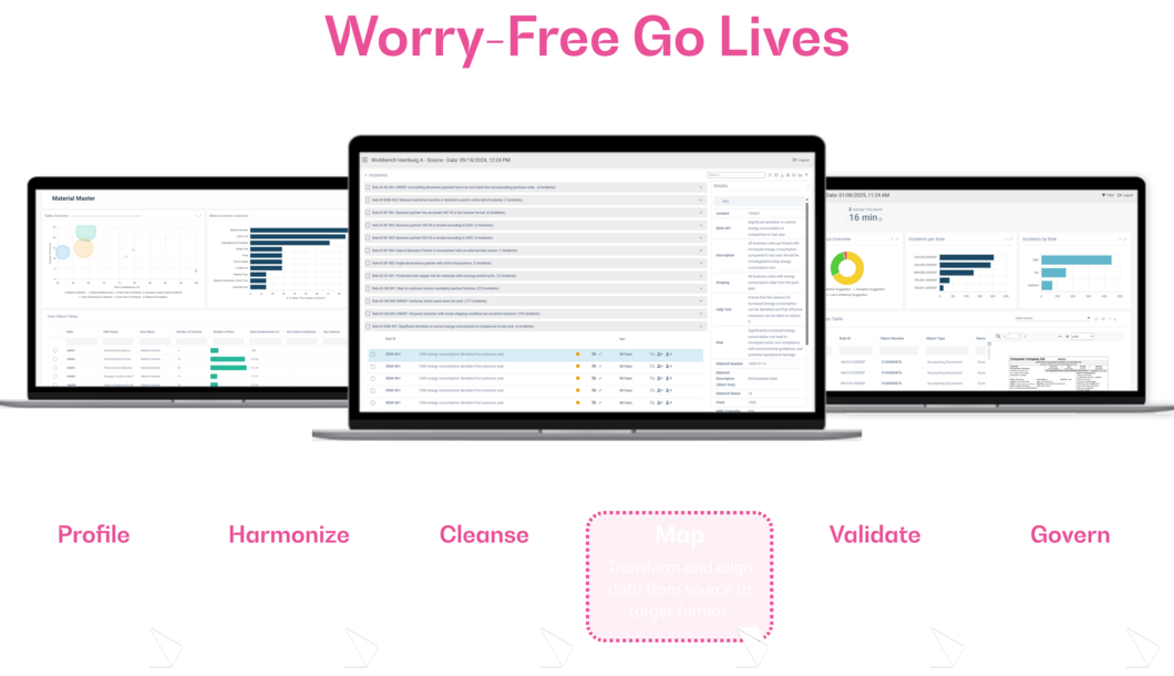 Worry-Free ERP Go-Lives With All-in-One Data Migration & Data Quality Software